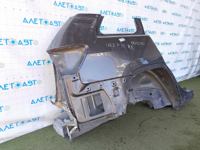 Jeep Grand Cherokee WK2 11-22 rear right quarter wing sawed off, graphite, dent, bumps