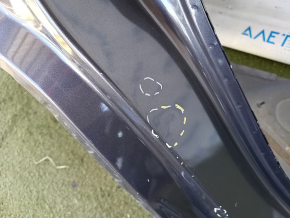 Jeep Grand Cherokee WK2 11-22 rear right quarter wing sawed off, graphite, dent, bumps