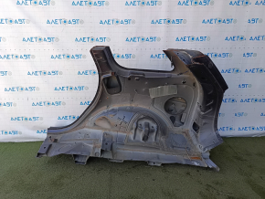 Jeep Grand Cherokee WK2 11-22 rear right quarter wing sawed off, graphite, dent, bumps