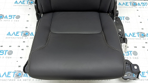 Rear row of seats, right, 3rd row, Volvo XC90 16-23, black leather, nappa, dented, corrosion, scratches