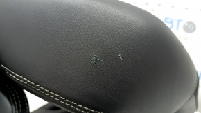 Rear row of seats, right, 3rd row, Volvo XC90 16-23, black leather, nappa, dented, corrosion, scratches