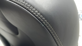 Rear row of seats, right, 3rd row, Volvo XC90 16-23, black leather, nappa, dented, corrosion, scratches