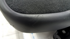 Rear row of seats, right, 3rd row, Volvo XC90 16-23, black leather, nappa, dented, corrosion, scratches