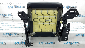 Rear row of seats, right, 3rd row, Volvo XC90 16-23, black leather, nappa, dented, corrosion, scratches