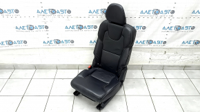 Left rear seat, 2nd row, Volvo XC90 16-23, black nappa leather, for 3rd row, scratches