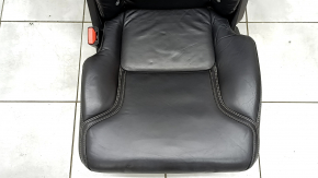 Left rear seat, 2nd row, Volvo XC90 16-23, black nappa leather, for 3rd row, scratches