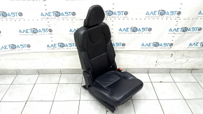 Right rear seat, 2nd row, Volvo XC90 16-23, black leather, nappa, for 3rd row, scratches