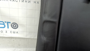 Volvo XC90 16-23 center rear seat, black leather, nappa, for 3 rows, with seat belt, child seat, dented, scratches