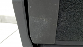 Volvo XC90 16-23 center rear seat, black leather, nappa, for 3 rows, with seat belt, child seat, dented, scratches