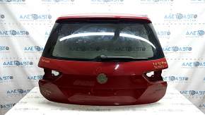 Naked trunk door with glass VW Tiguan 18-24 red LA3Q, with wiper arm and trapezoid, pokes
