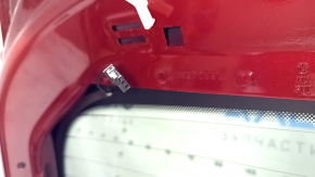 Naked trunk door with glass VW Tiguan 18-24 red LA3Q, with wiper arm and trapezoid, pokes