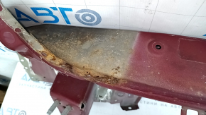 Toyota Highlander 20-26 rear panel red 3T3, drilled, rusty