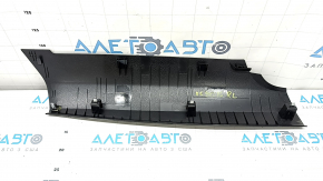 Volvo XC90 16-26 black lower left rear pillar trim, scratch, crack in mount