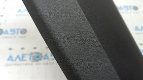 Volvo XC90 16-26 black lower left rear pillar trim, scratch, crack in mount