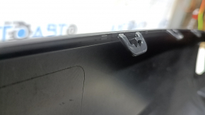 Bare rear bumper Nissan Rogue 24-26 S, SV, broken fasteners, bent fastener, scratches
