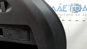Right arch trim for VW Tiguan 18-24, black, under 2 rows, scratches
