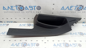 Rear left door sill trim for VW Tiguan 18-24, black, type 1, scratches