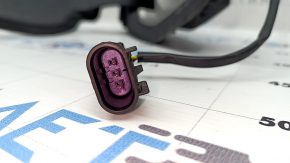 Chevrolet Volt 16-19 charging port housing, 3 parts, broken connector mount