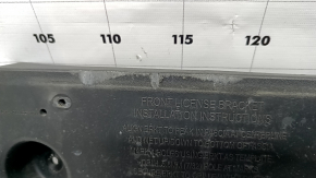Chevrolet Volt 16-19 front license plate scratches