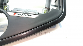 VW Tiguan 18-21 gearshift pad without Start-Stop button, with 4Motion pad, graphite, scratches