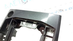 VW Tiguan 18-21 gearshift pad without Start-Stop button, with 4Motion pad, graphite, scratches