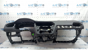 VW Tiguan 18-24 black dashboard with airbag, rusty squib