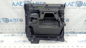 VW Tiguan 18-24 black glove compartment with CD changer, 2 parts, scratches
