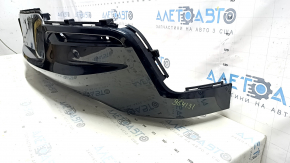 Black rear bumper, bare lower, Chevrolet Volt 16-19, for parking sensors, broken mount, scratches