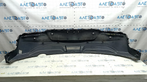 Black rear bumper, bare lower, Chevrolet Volt 16-19, for parking sensors, broken mount, scratches