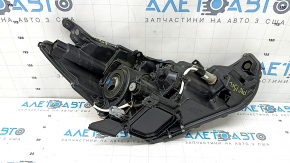 Left front headlight for Toyota Prius V 15-17, bare, halogen, needs polishing, broken mount