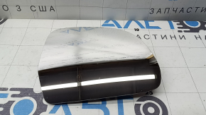 Right mirror element for Audi Q3 8U 15-18, heated, blue tint