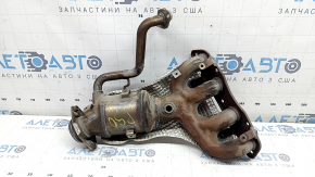 Exhaust manifold with catalytic converter for Toyota Prius 50 16-21 with protection