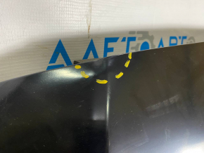 The hood of a Ford Fusion mk5 13-20 steel, China, is dented and dented.