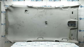 Toyota Prius V 12-16 gray headliner, no sunroof, creases, needs dry cleaning, tears, torn foam