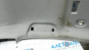 Toyota Prius V 12-16 gray headliner, no sunroof, creases, needs dry cleaning, tears, torn foam