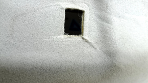 Toyota Prius V 12-16 gray headliner, no sunroof, creases, needs dry cleaning, tears, torn foam