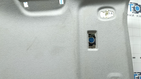 Toyota Prius V 12-16 gray headliner, no sunroof, creases, needs dry cleaning, tears, torn foam