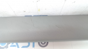 Front left inner door sill trim for Toyota Prius V 12-17, gray, scratches