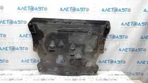 Volvo XC90 16-20 engine guard, tears, missing fragment, broken mount