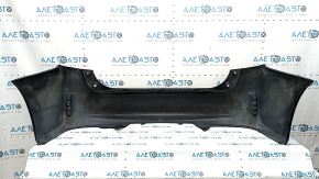 Bare rear bumper for Toyota Prius V 12-17 without lip, black, dents, scratches