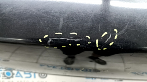 Bare rear bumper for Toyota Prius V 12-17 without lip, black, dents, scratches
