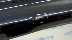 Bare rear bumper for Toyota Prius V 12-17 without lip, black, dents, scratches