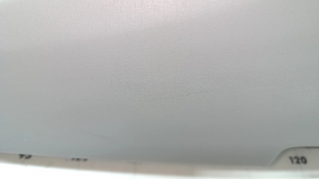 Front right door panel for Toyota Prius V 12-17, gray, gray leather armrest, with handle, scratches
