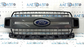 Ford F150 15-20 radiator grille assembly with emblem, scratches, broken, broken mount