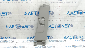 Right center pillar trim, upper belt, Toyota Prius V 12-17, gray, scratches