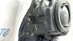 Ford F-150 18-20 left front headlight, bare, halogen, broken housing, scratches