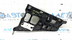 Driver's footwell pad for the Toyota Prius V 12-17, black