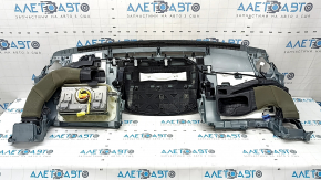 Toyota Prius V 12-16 black, scratched front panel with airbag