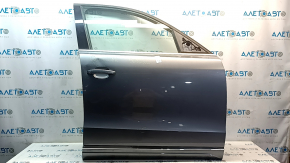 Front right door assembly for an Audi Q5 8R 09-17 keyless, graphite LX7R, chipped, dented