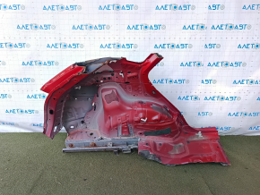 Quarter wing rear left Lexus NX300 NX300h 18-21 under BSM, sawed off, red